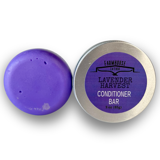 Farmhouse Lather Lavender Harvest Conditioner Bar