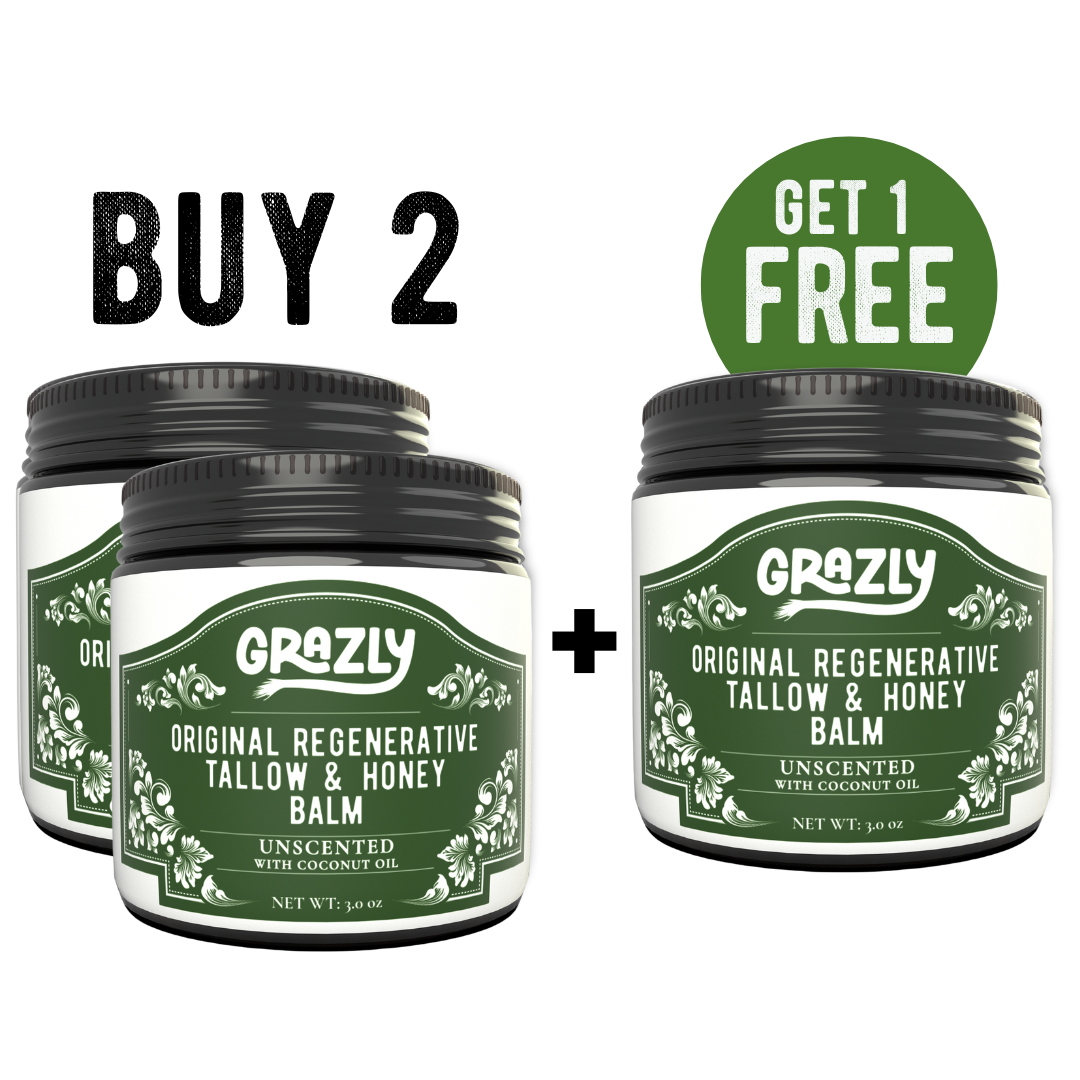 Grazly Original Tallow & Manuka Honey Balm