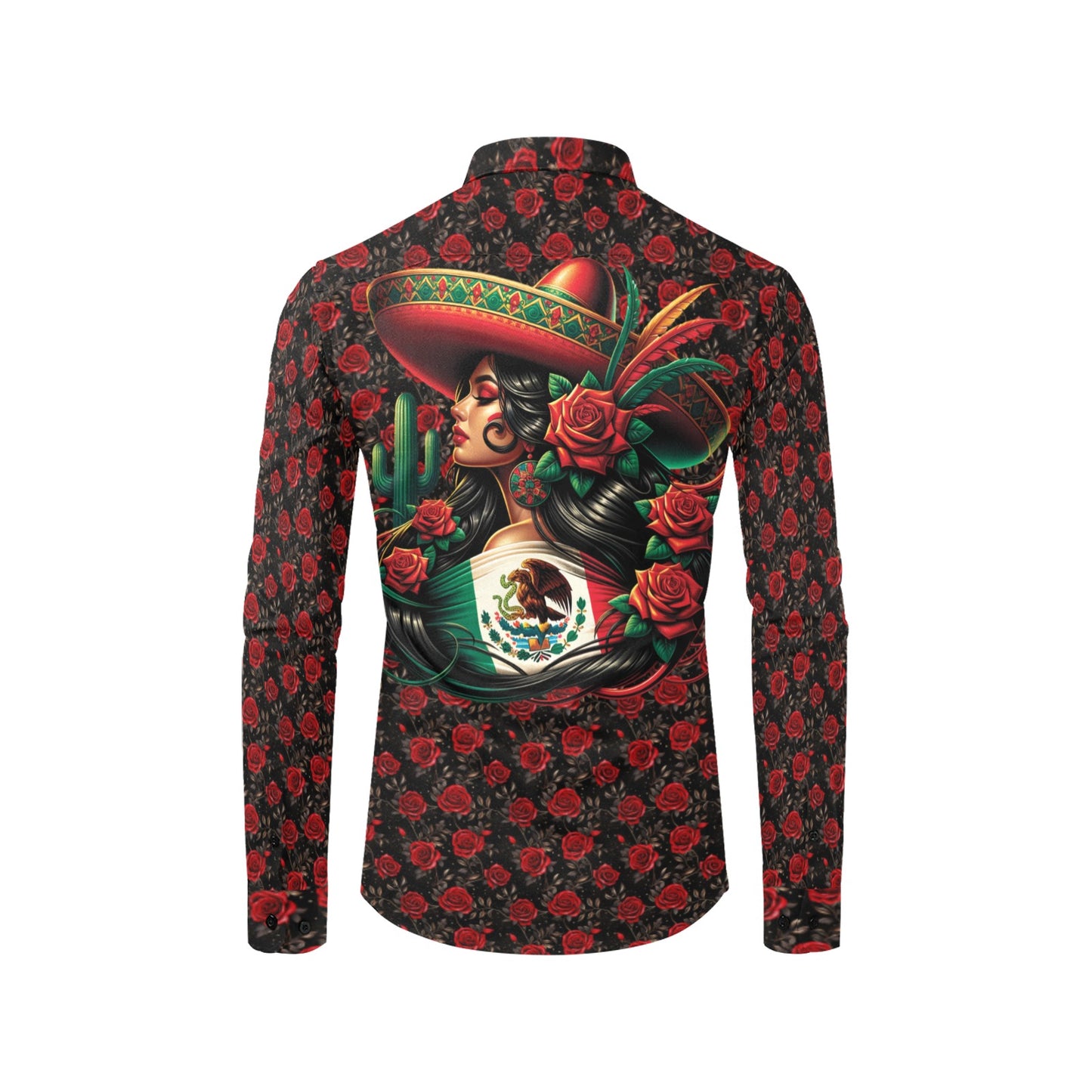 Colores de Mexico La Senorita Button Up Shirt