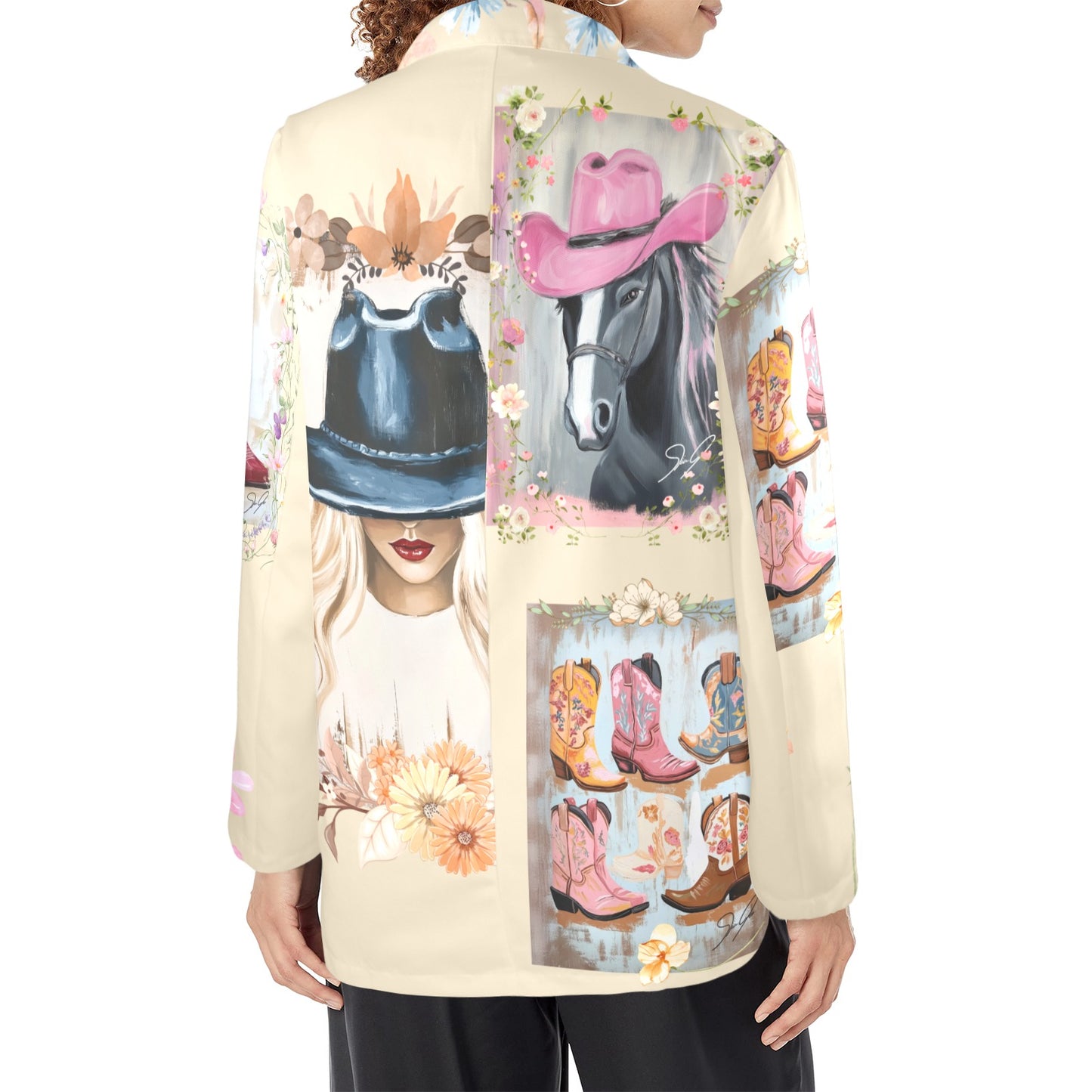 Danilo Painted Cowgirl Western Blazer