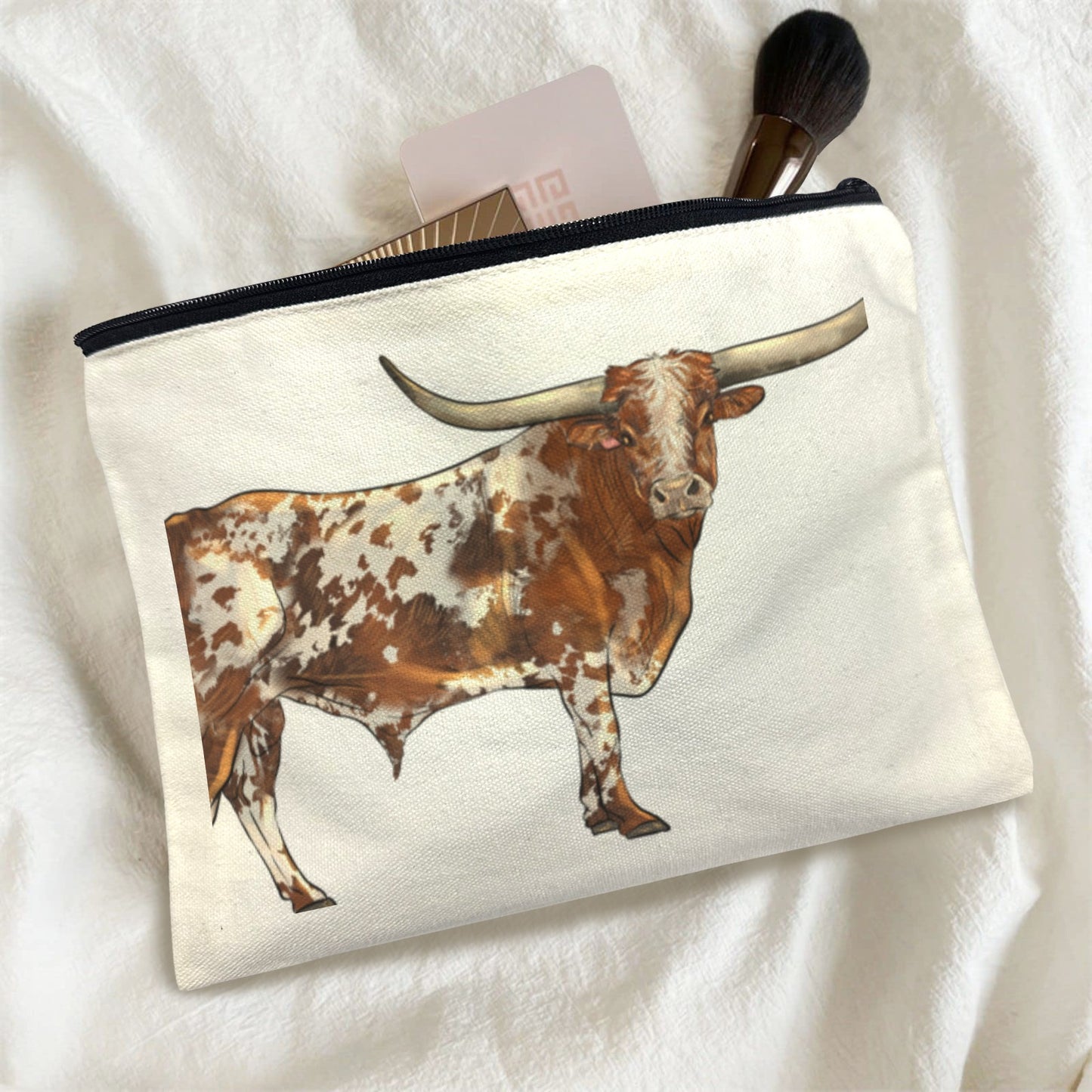Longhorn Cosmetic Bag Pack of 5 Made in America