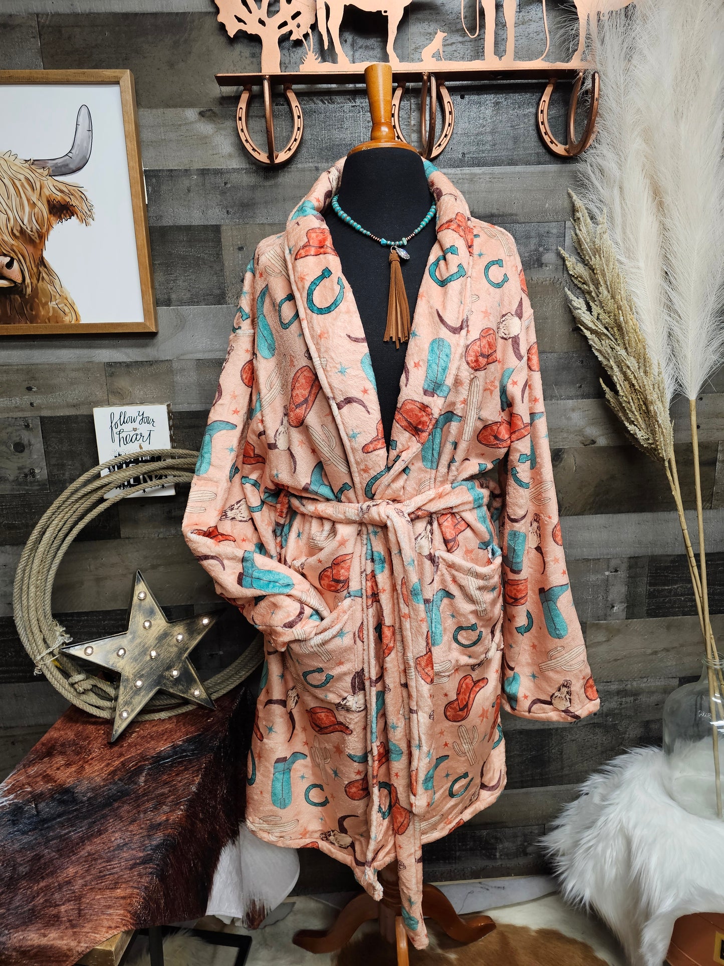 Totally Western Women's Western Bath Robe