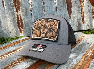 The Primerose Hand Tooled PatchCap