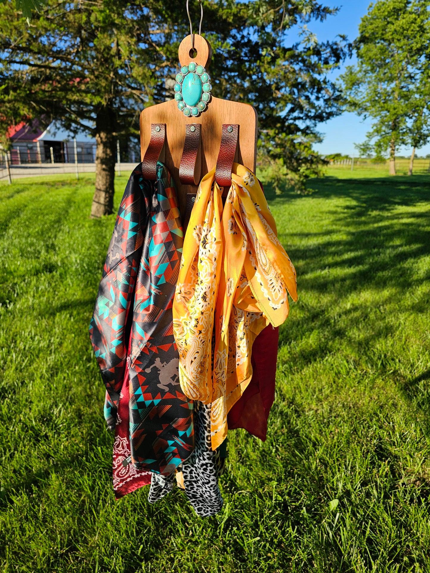 Handmade Wild Rag Scarf Organizer