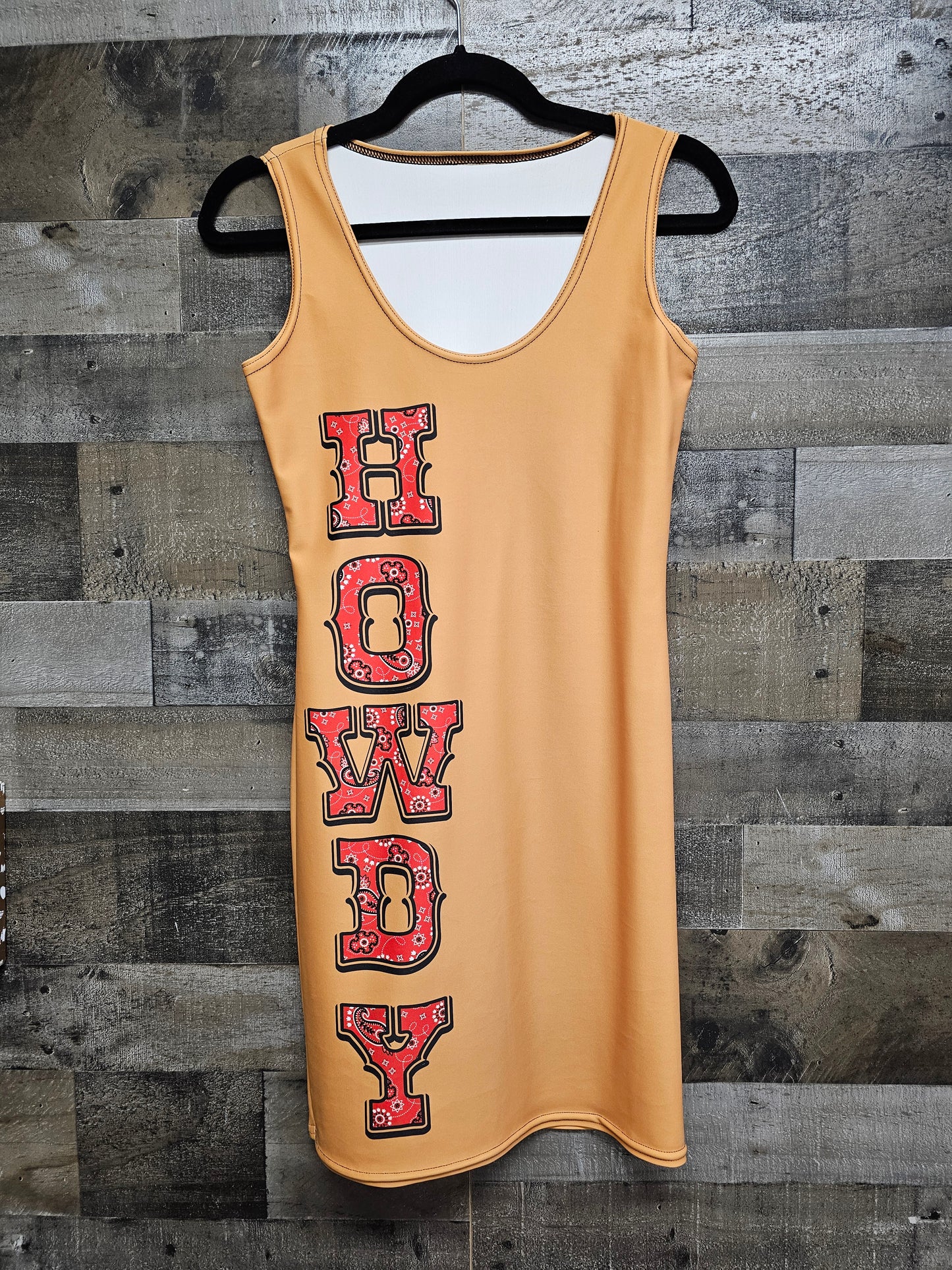 Howdy Fitted Dress size small