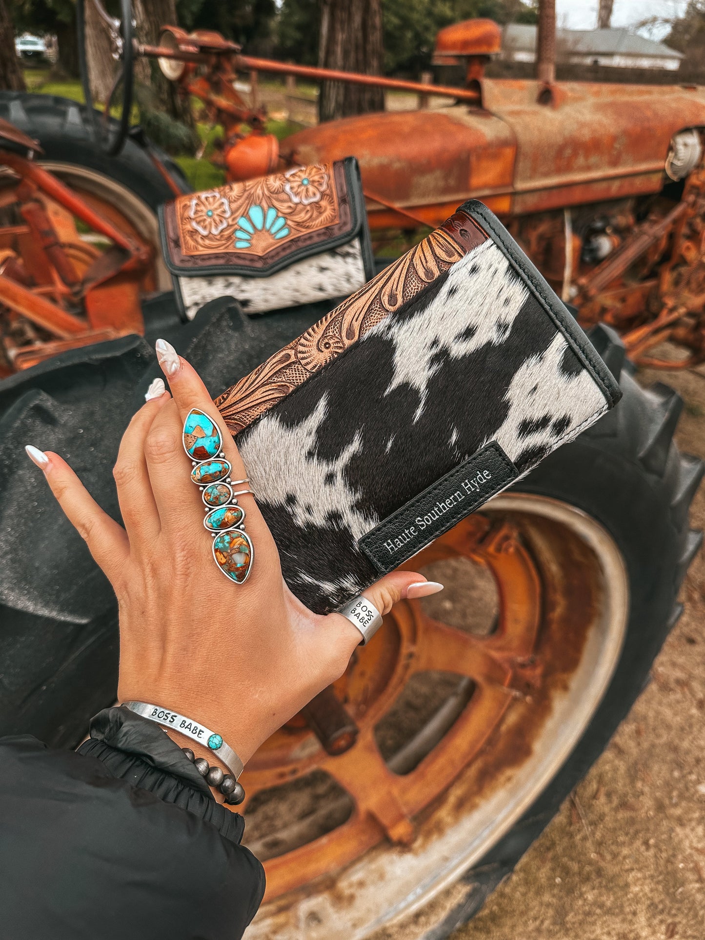 The Ace High Bonnie Wallet a Haute Southern Hyde by Beth Marie Exclusive Wallet