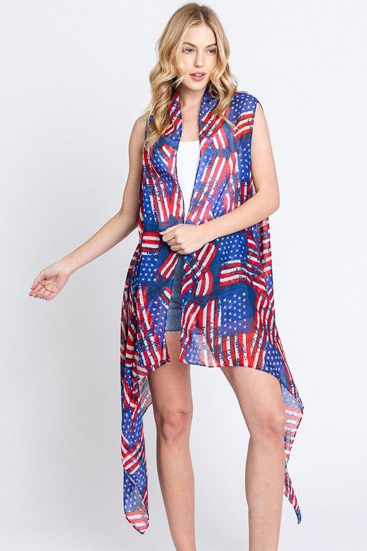 American Flag Everyday Vest