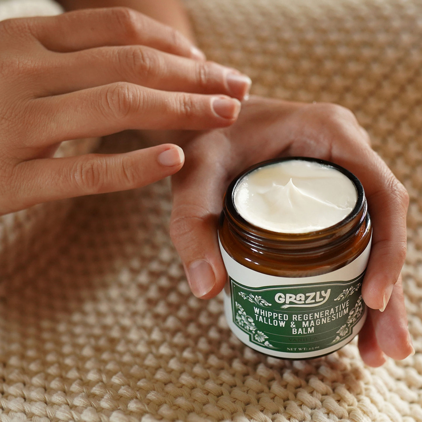 Grazly Dead Sea Magnesium & Tallow Balm