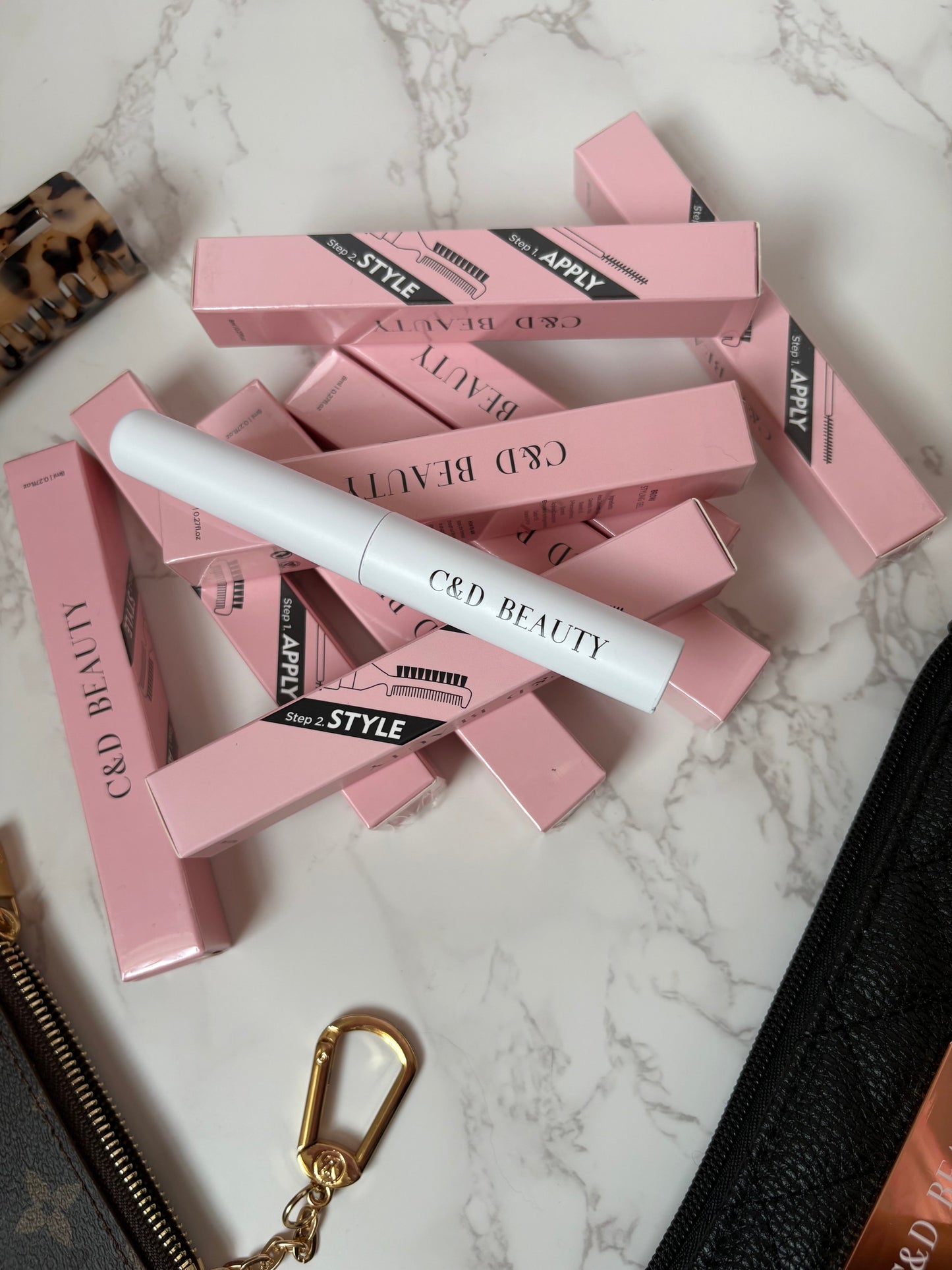 C & D Beauty BrowLock Brow Gel