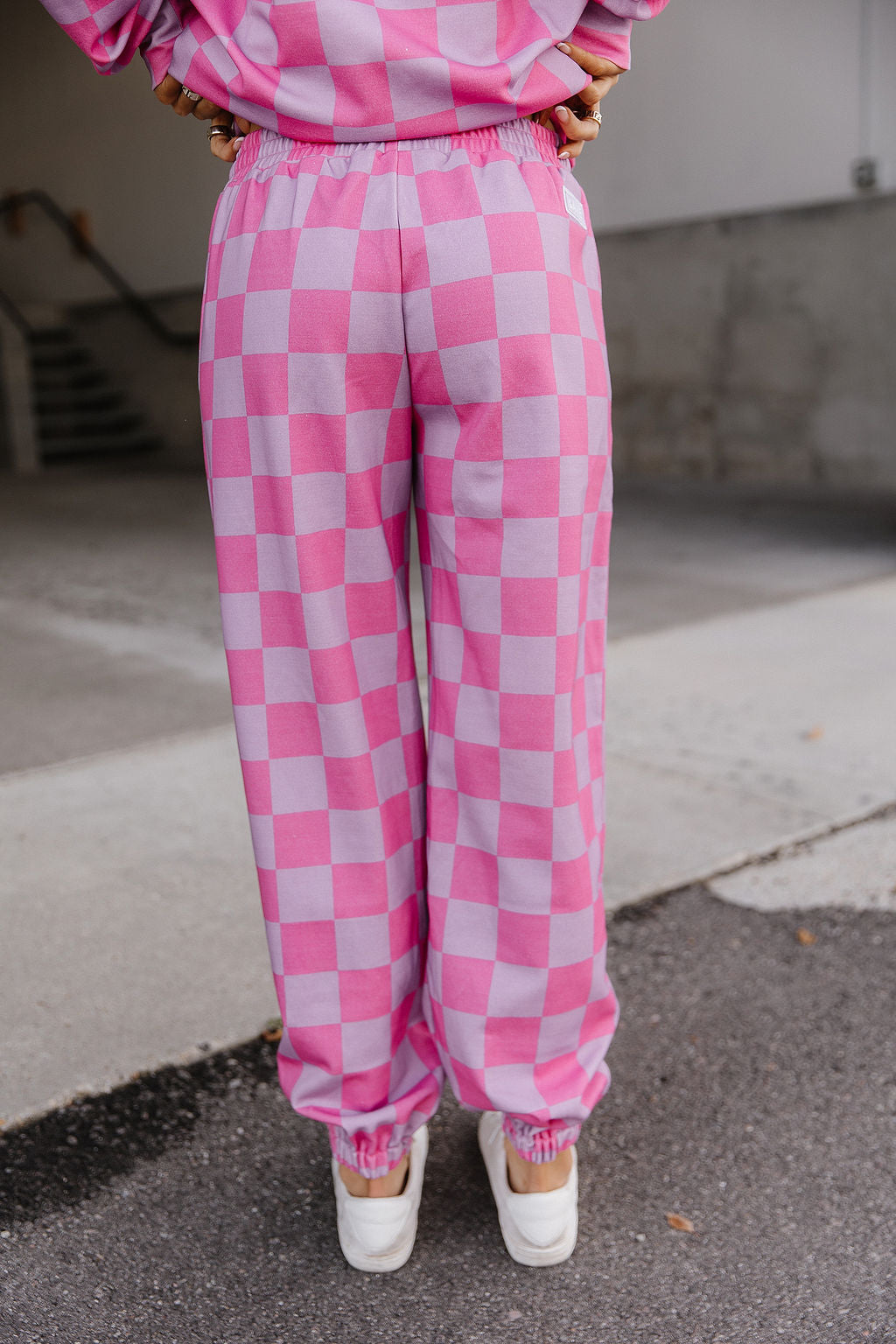 Ampersand Avenue University Joggers - Rosy Daydream