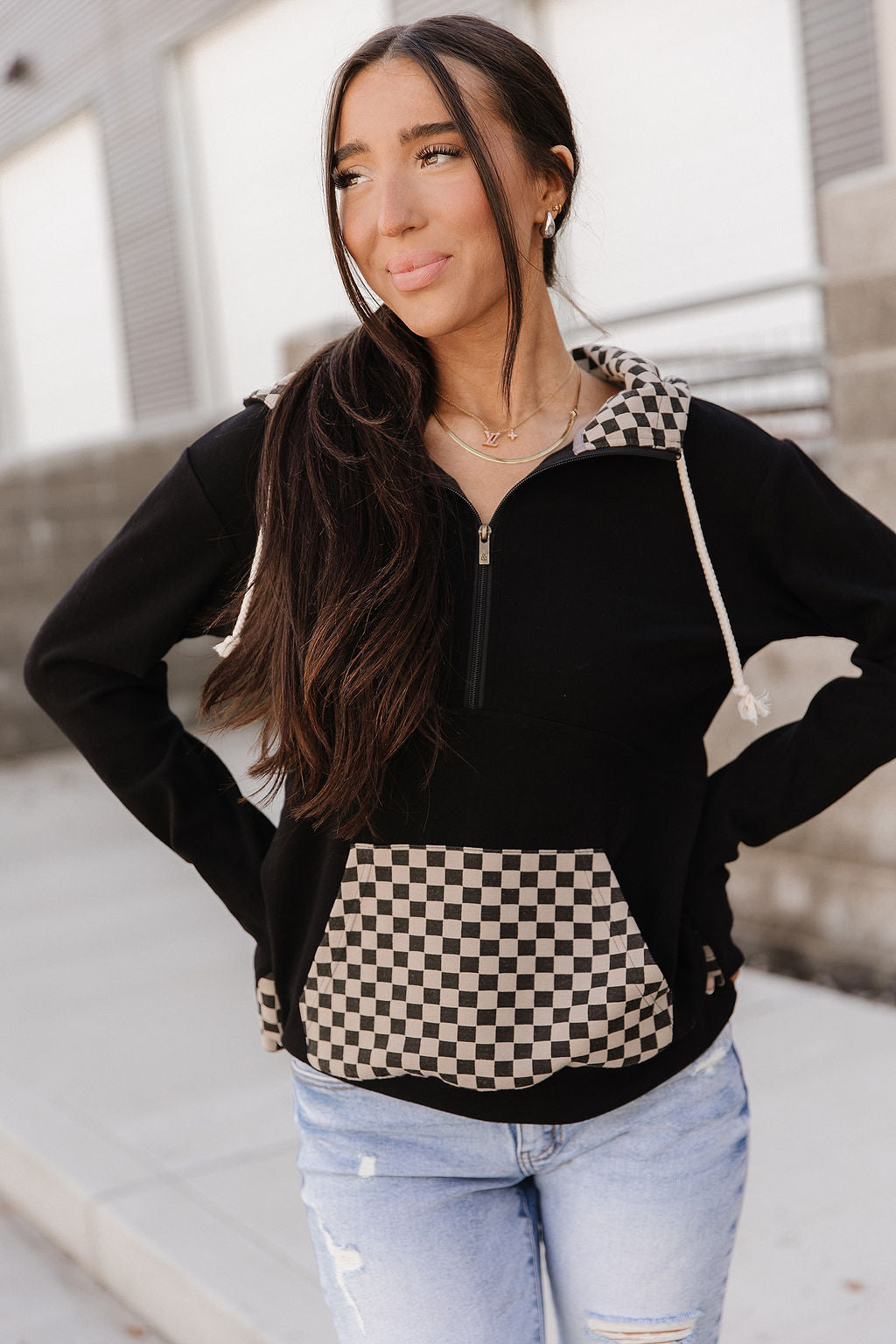 Ampersand Avenue HalfZip Sweatshirt - New Horizons