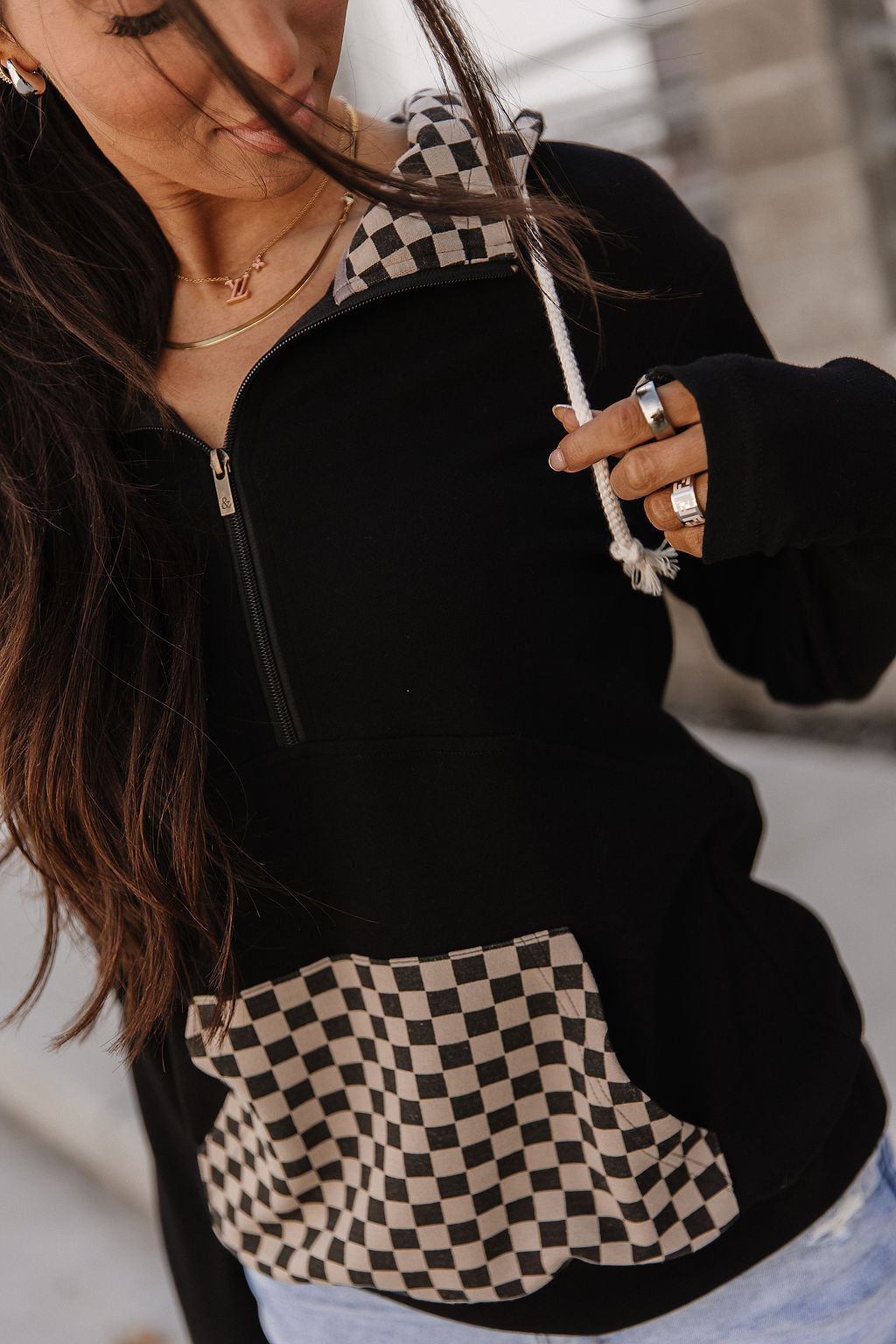 Ampersand Avenue HalfZip Sweatshirt - New Horizons