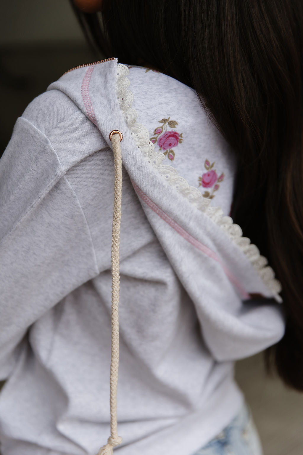 Ampersand Avenue FullZip Sweatshirt - Morning Mist