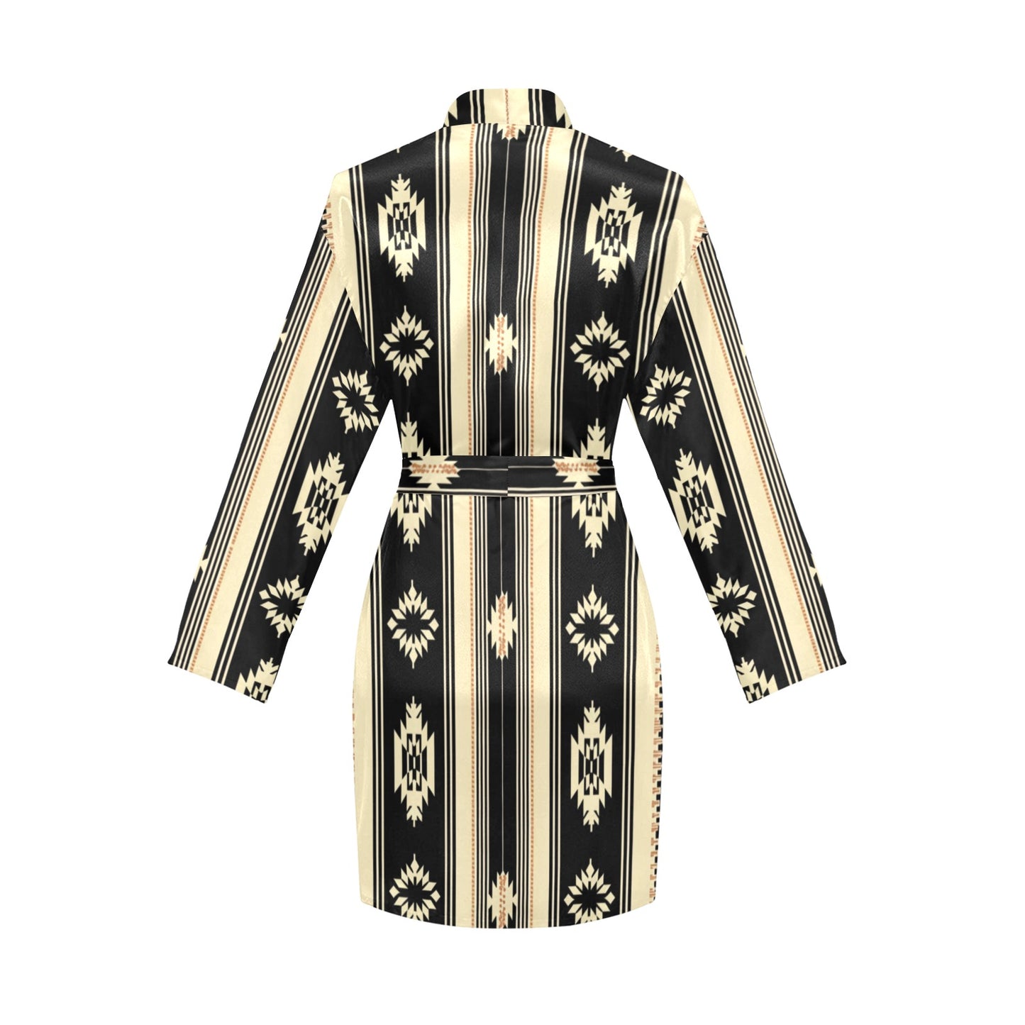 Colores de Mexico Santa Fe Aztec Satin Robe