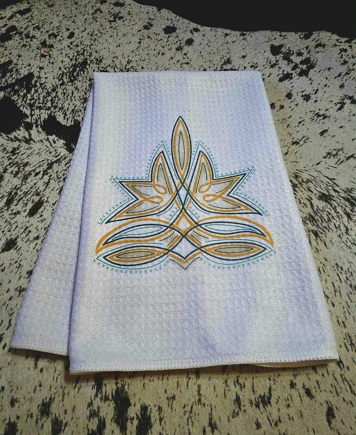 Remuda Western Boot Stitch Kitchen Hand Towel Set