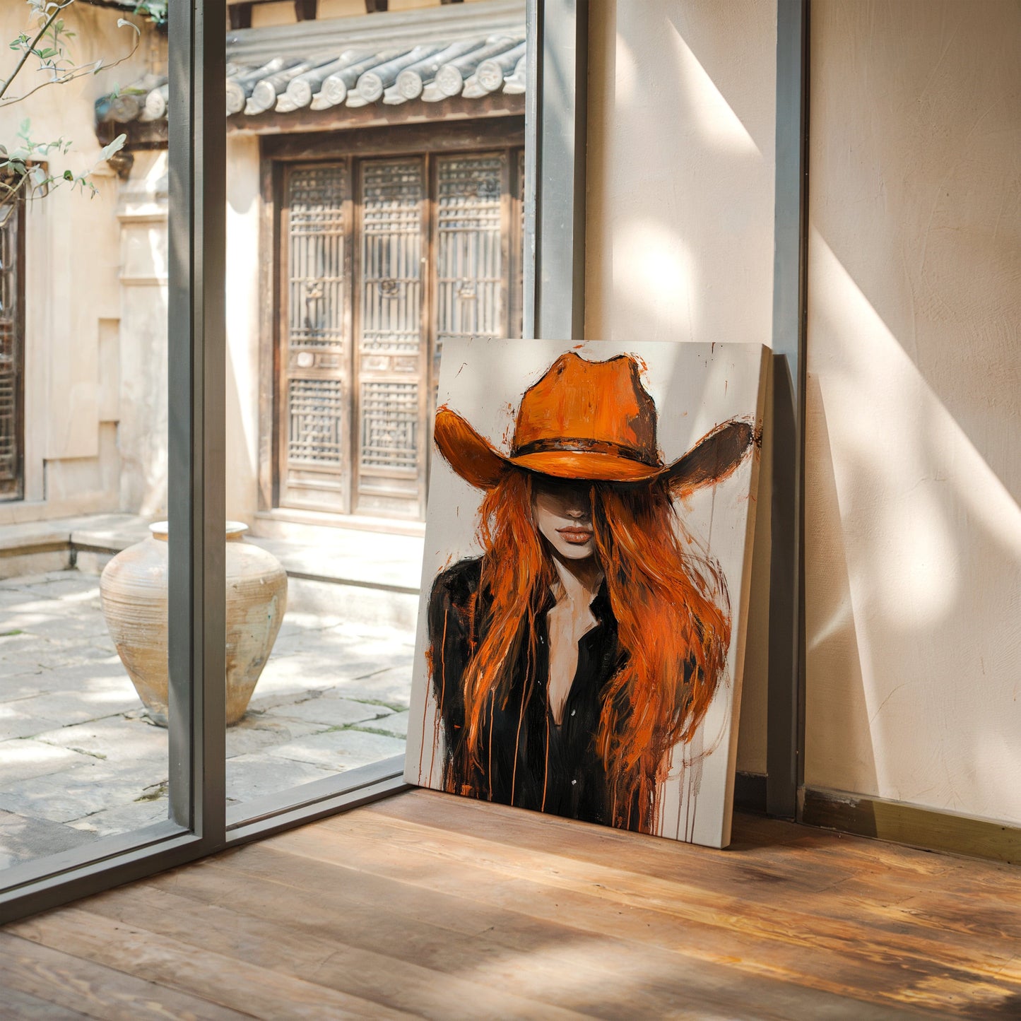 Copper Dust – Western Cowgirl Portrait