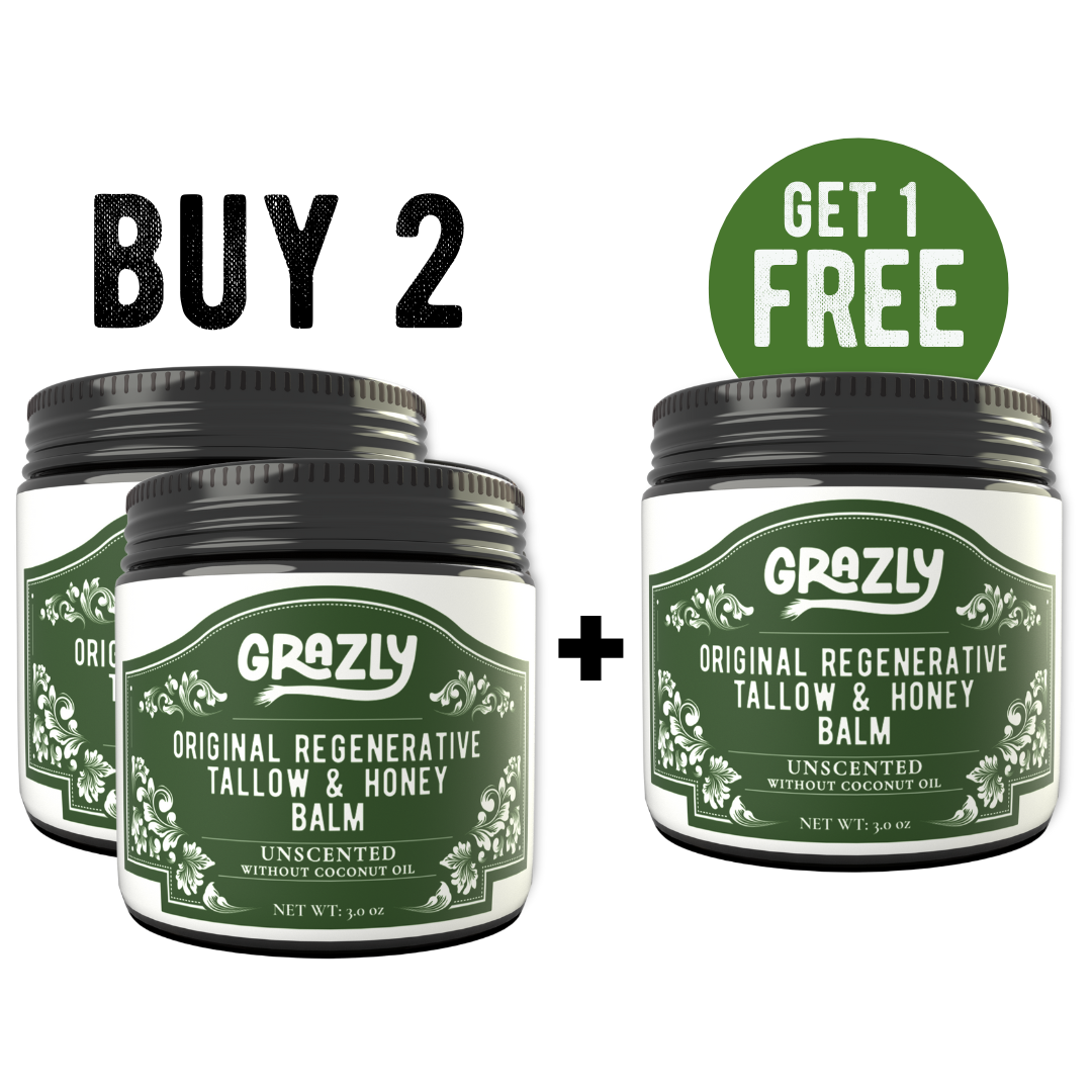 Grazly Original Tallow & Manuka Honey Balm