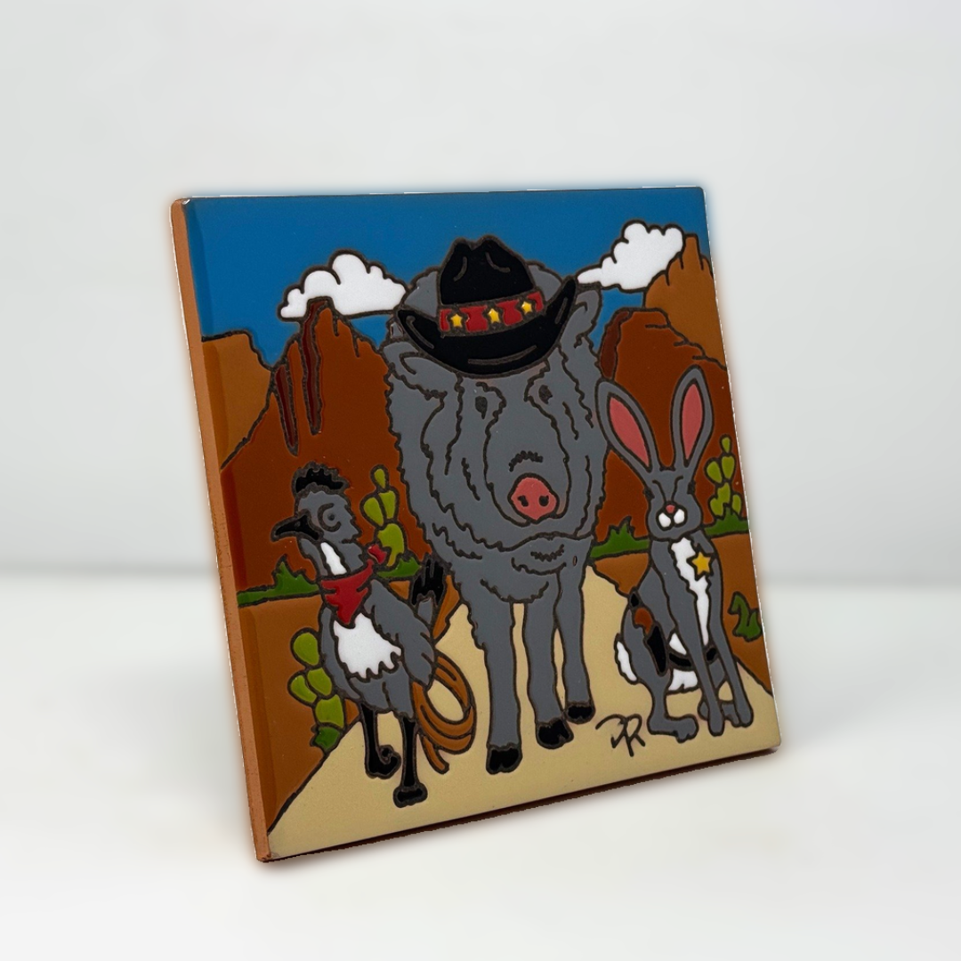 Southwest Desert Posse Tile