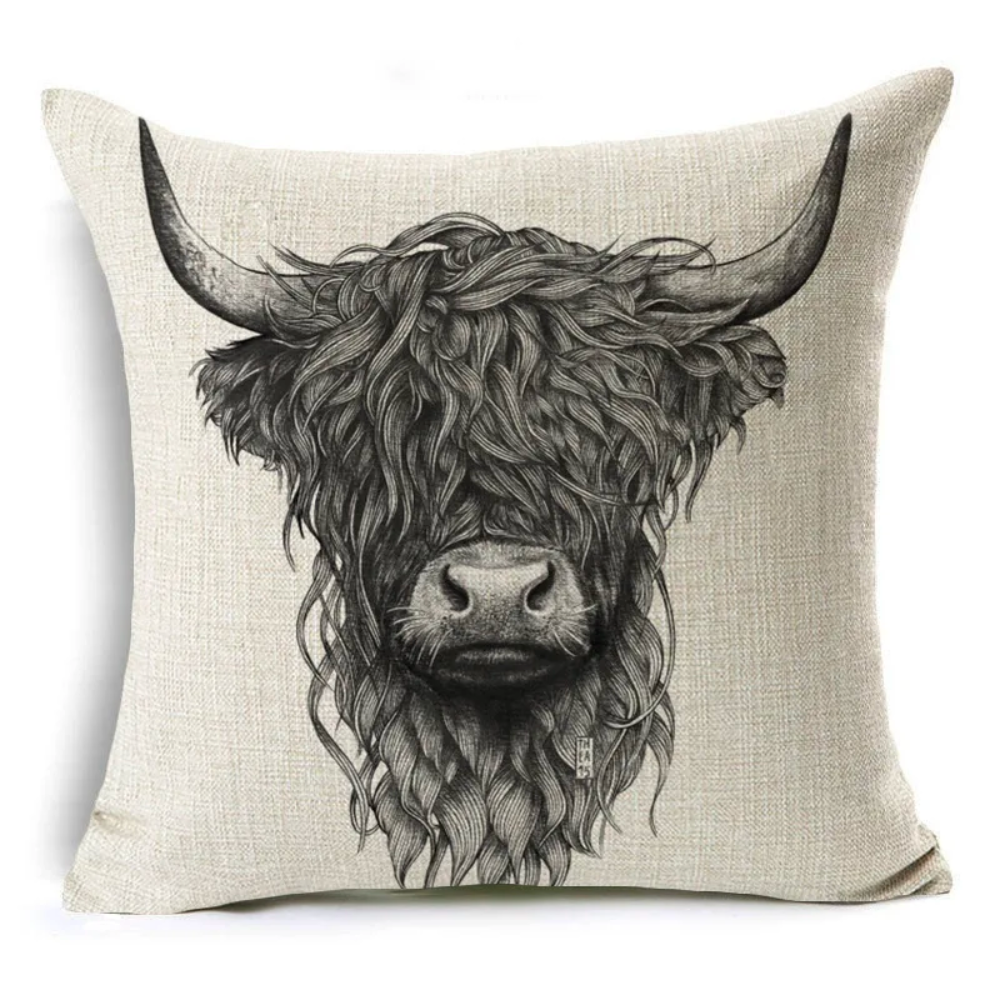 Scottish Highland Cushion Covers