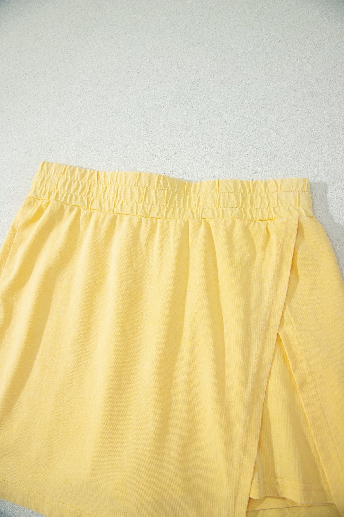 Solid Mineral Wash Tank Top & Lined Skort Set