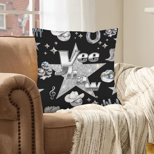 Baha Ranch YEEHAW Velvety Soft Pillow Case Made in America