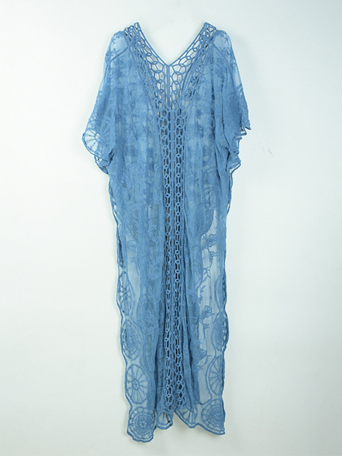 Lace Half Sleeve Cover-Up - choice of colors
