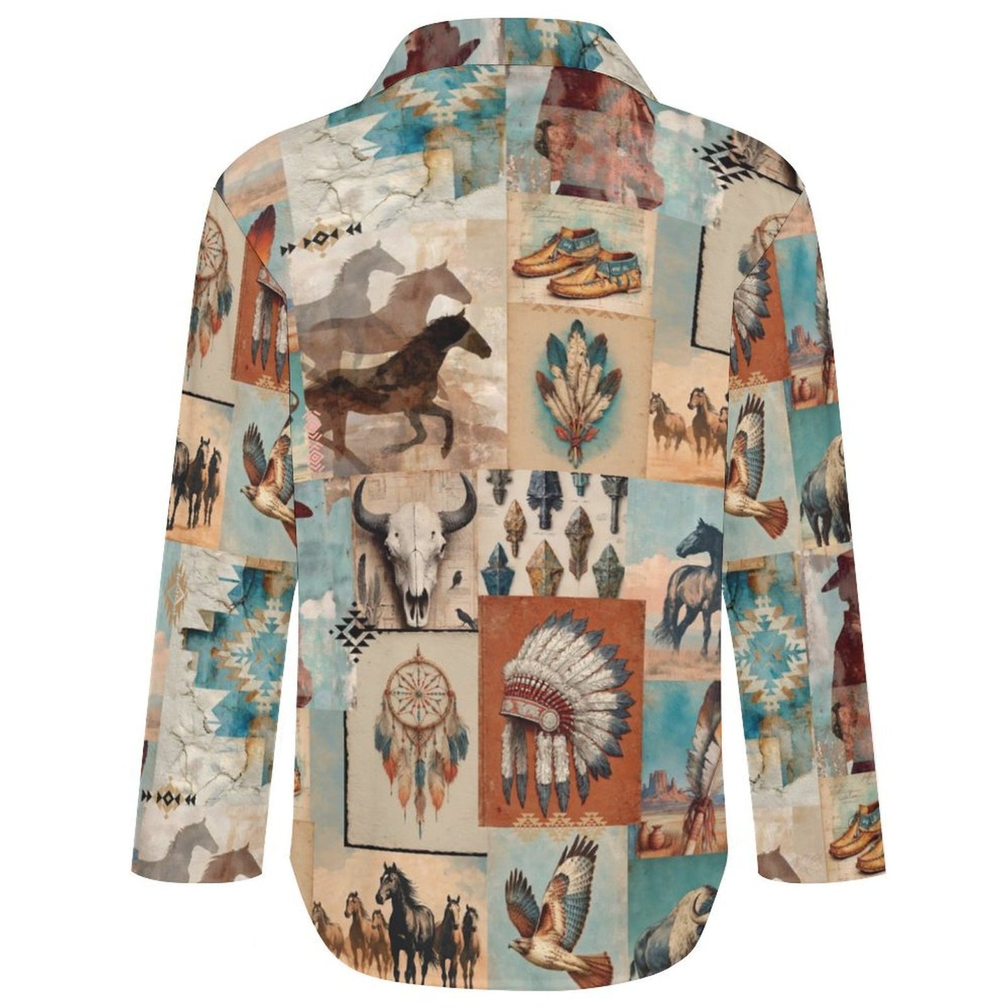 Baha Ranch Bohemian Dreams Cowgirl Button Up Blouse