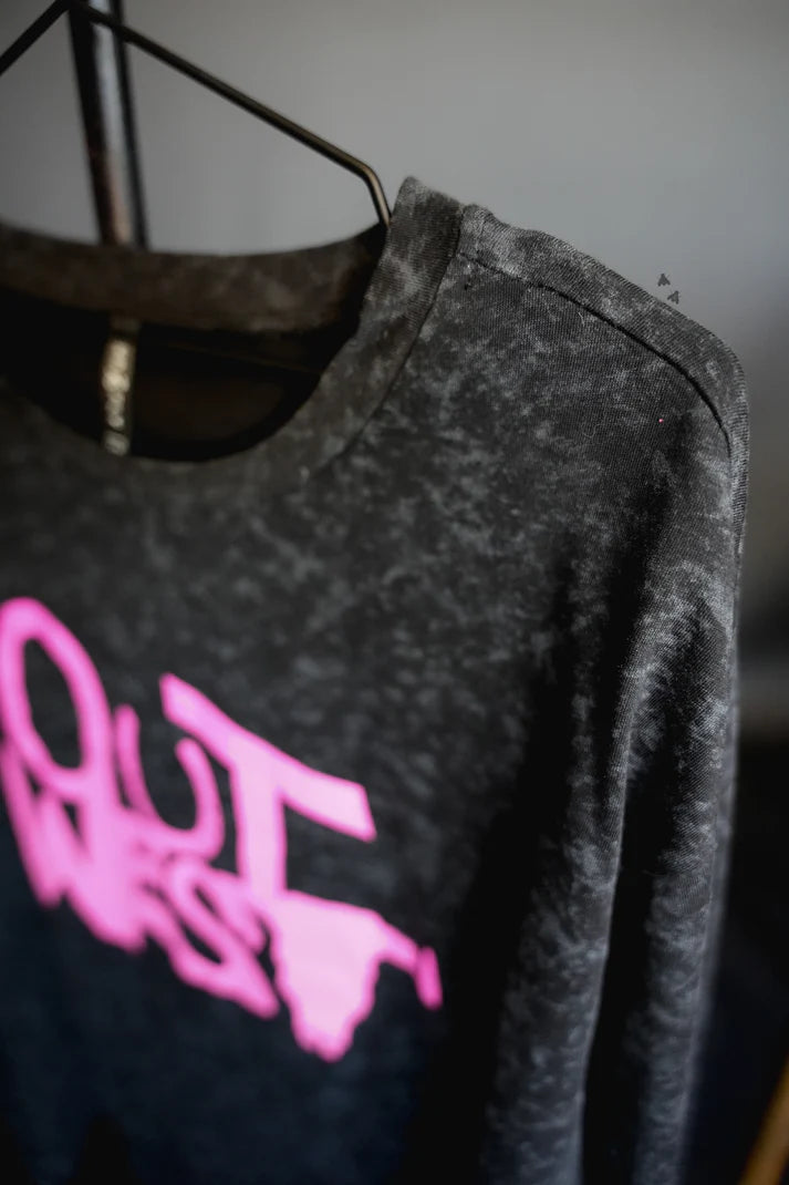 Grungy Gringa Oversized Mineral Washed Top