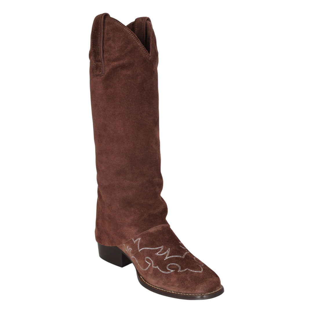 TuffRider Laureate Luxe Western Suede Boots