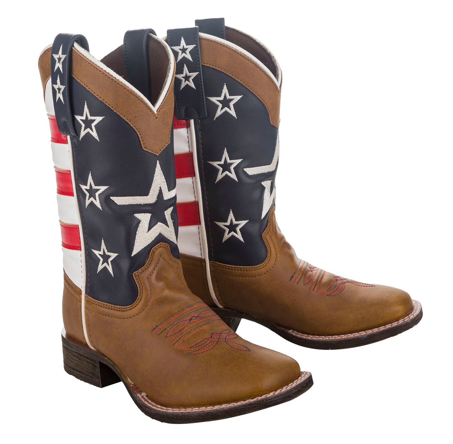 TuffRider Toddler American Flag Cowboy Western Boot
