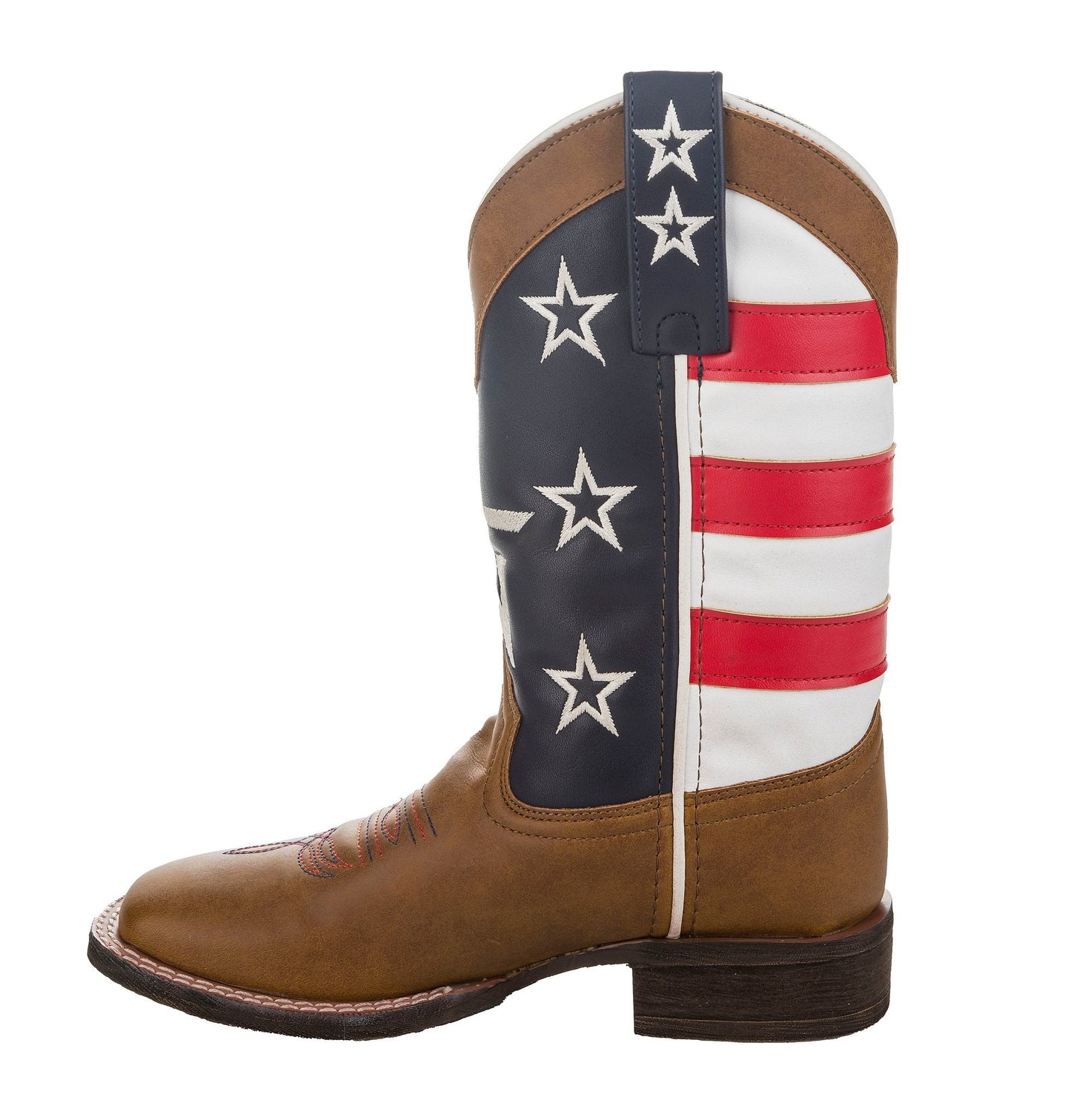 TuffRider Toddler American Flag Cowboy Western Boot