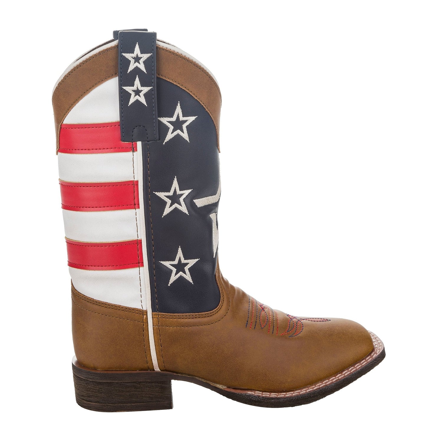 TuffRider Toddler American Flag Cowboy Western Boot