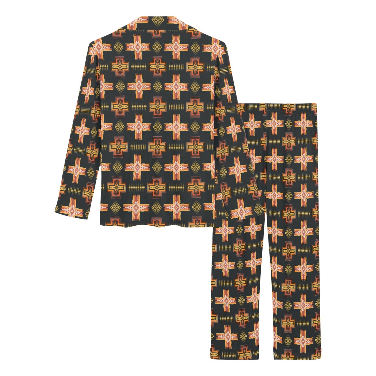 Fire Aztec Women's Western Pajamas