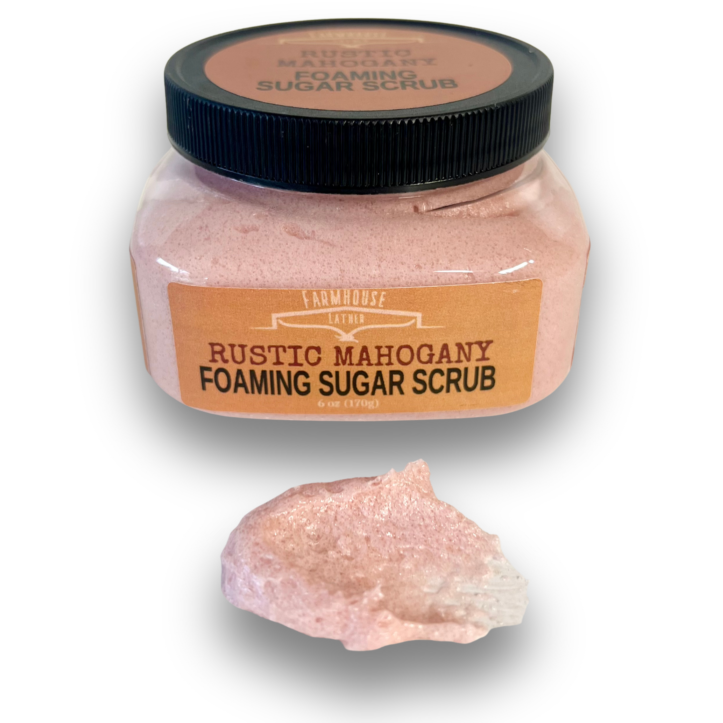 Farmhouse Lather Rustic Mahogany