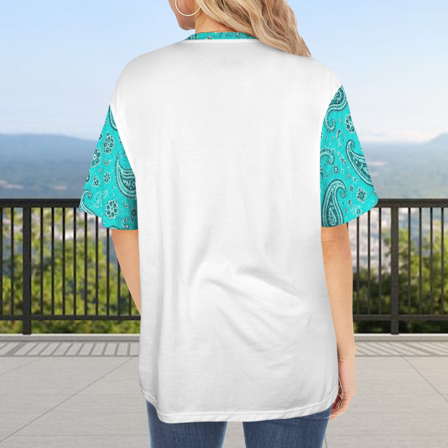 Baha Ranch Originals Softest Queen Goat Bandana Tee