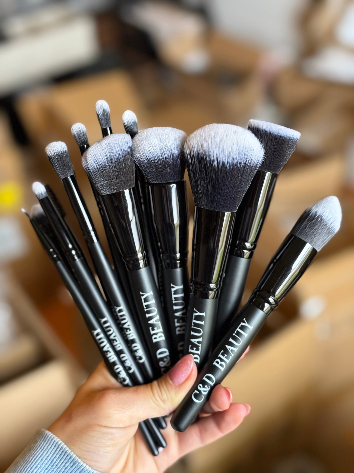 C & D Beauty Makeup Brush Set