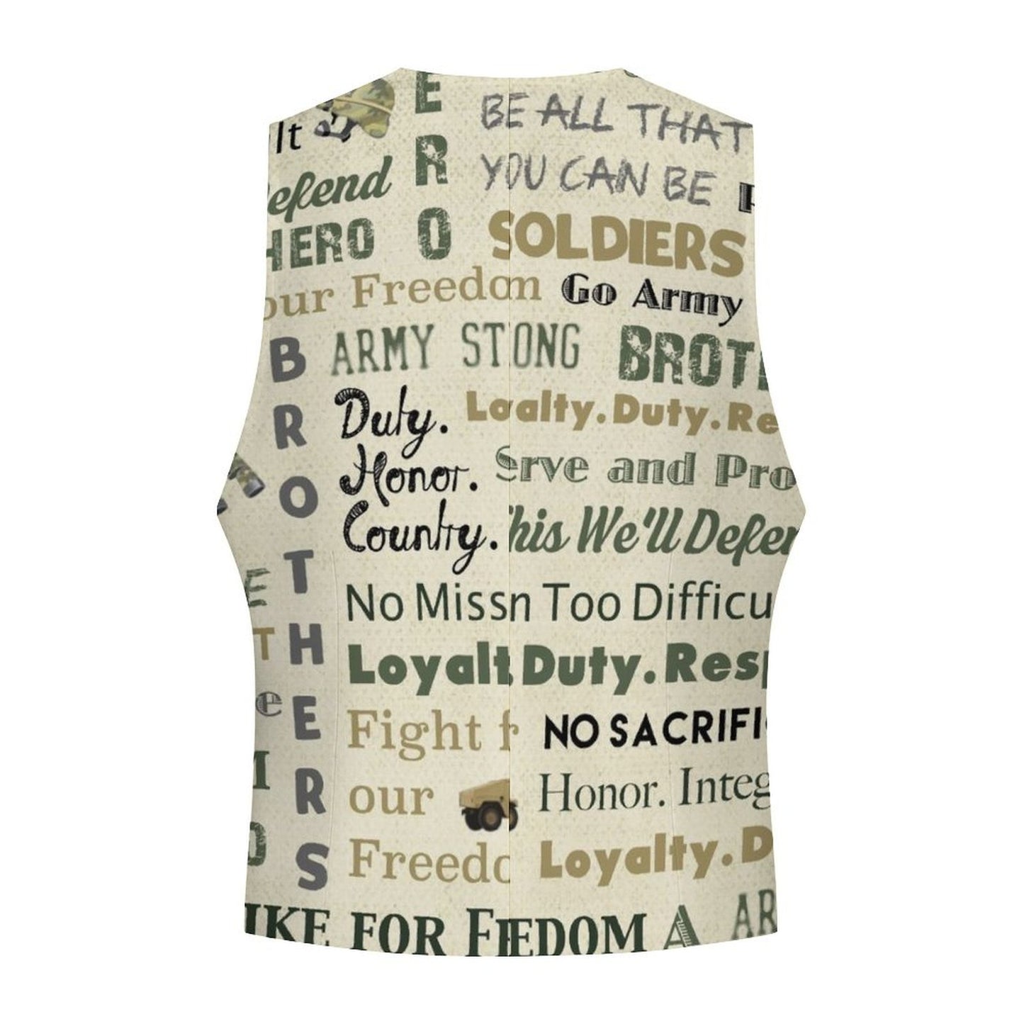 Freedom Patriot Men's Western Vest