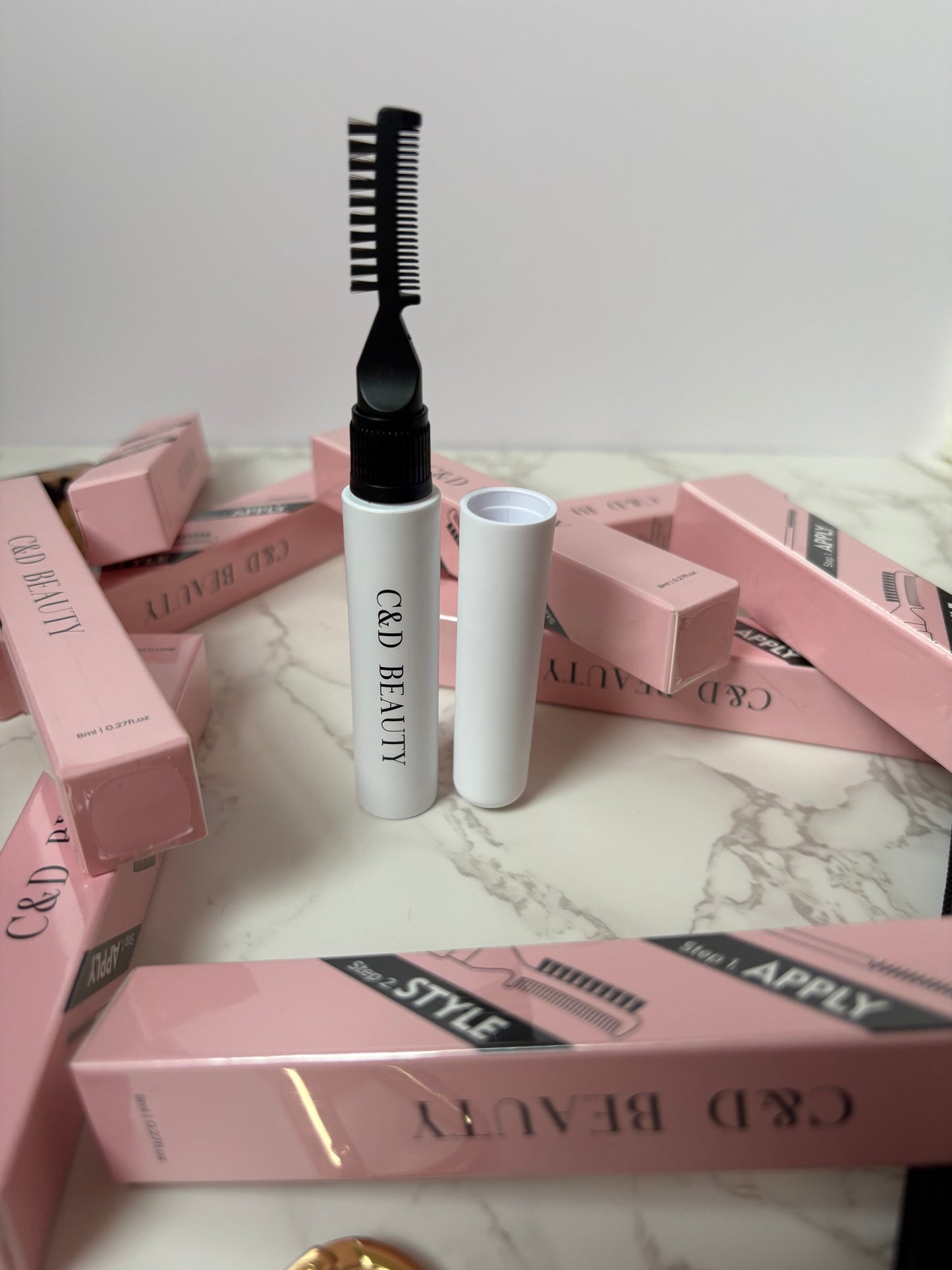 C & D Beauty BrowLock Brow Gel