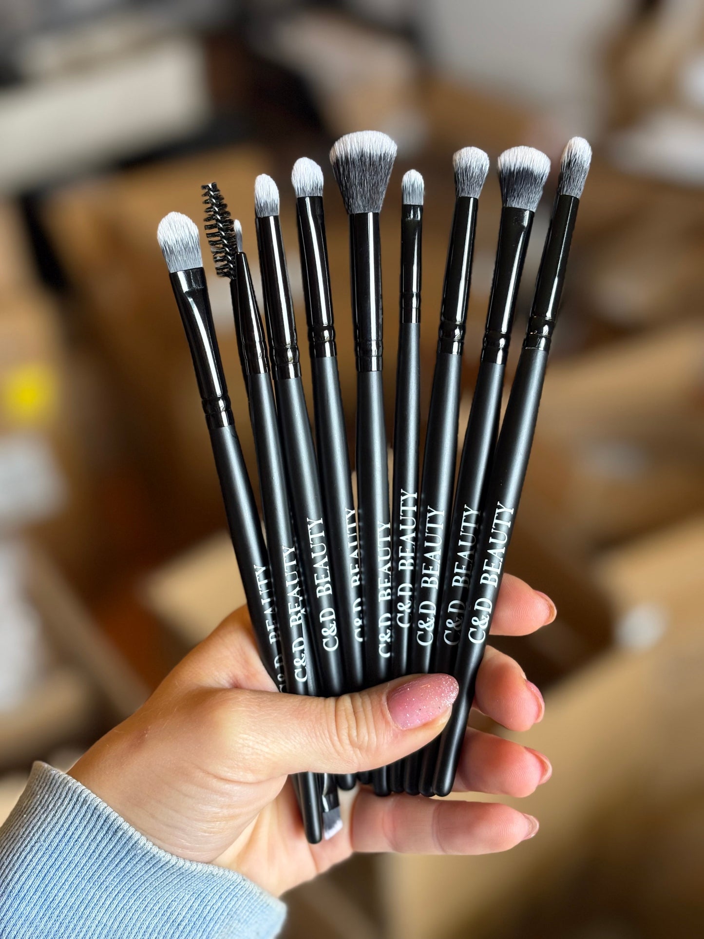 C & D Beauty Makeup Brush Set