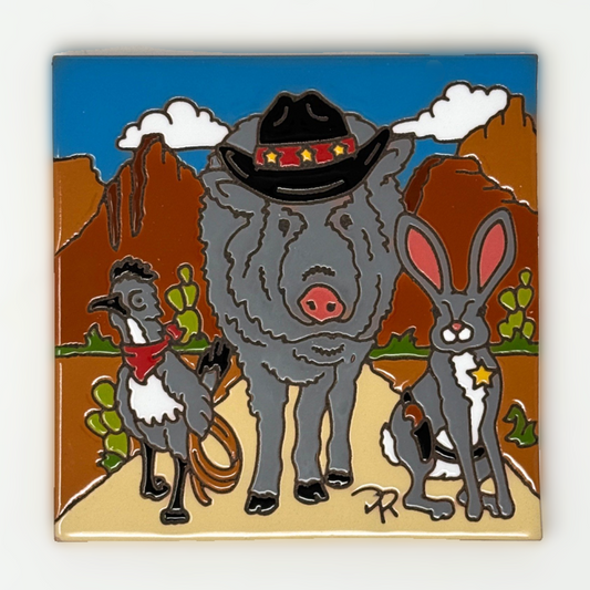 Southwest Desert Posse Tile