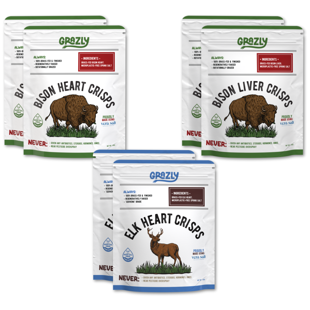 Grazly Carnivore Variety Pack - Meat & Salt