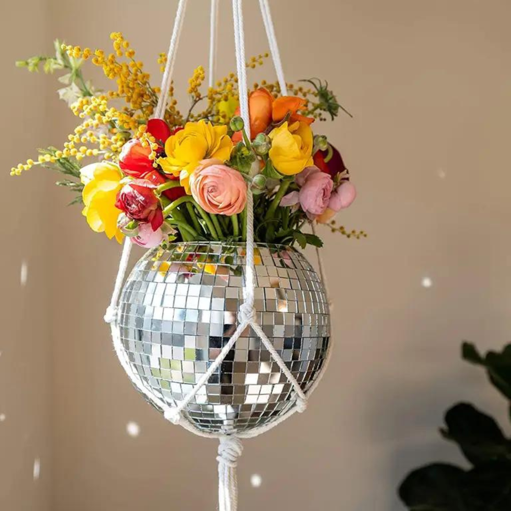 Discoball Planter