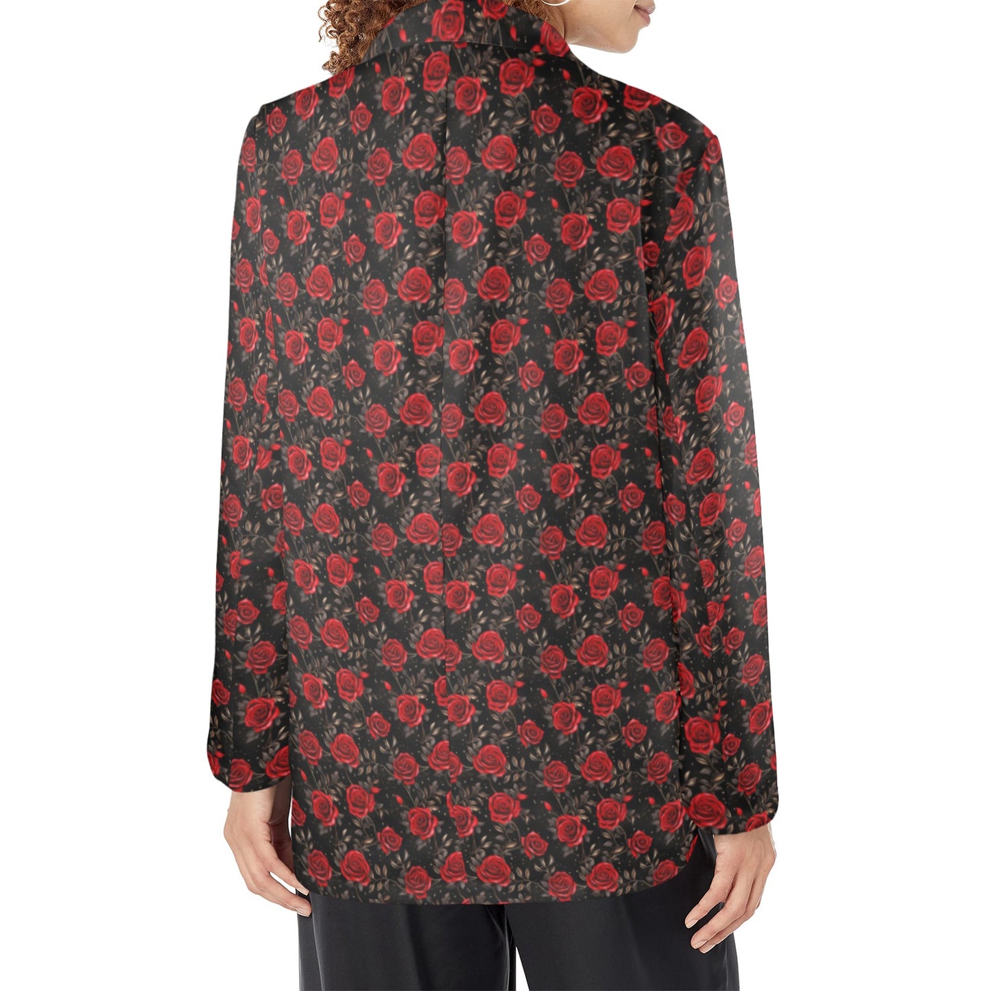 Colores De Mexico Red Rose Blazer