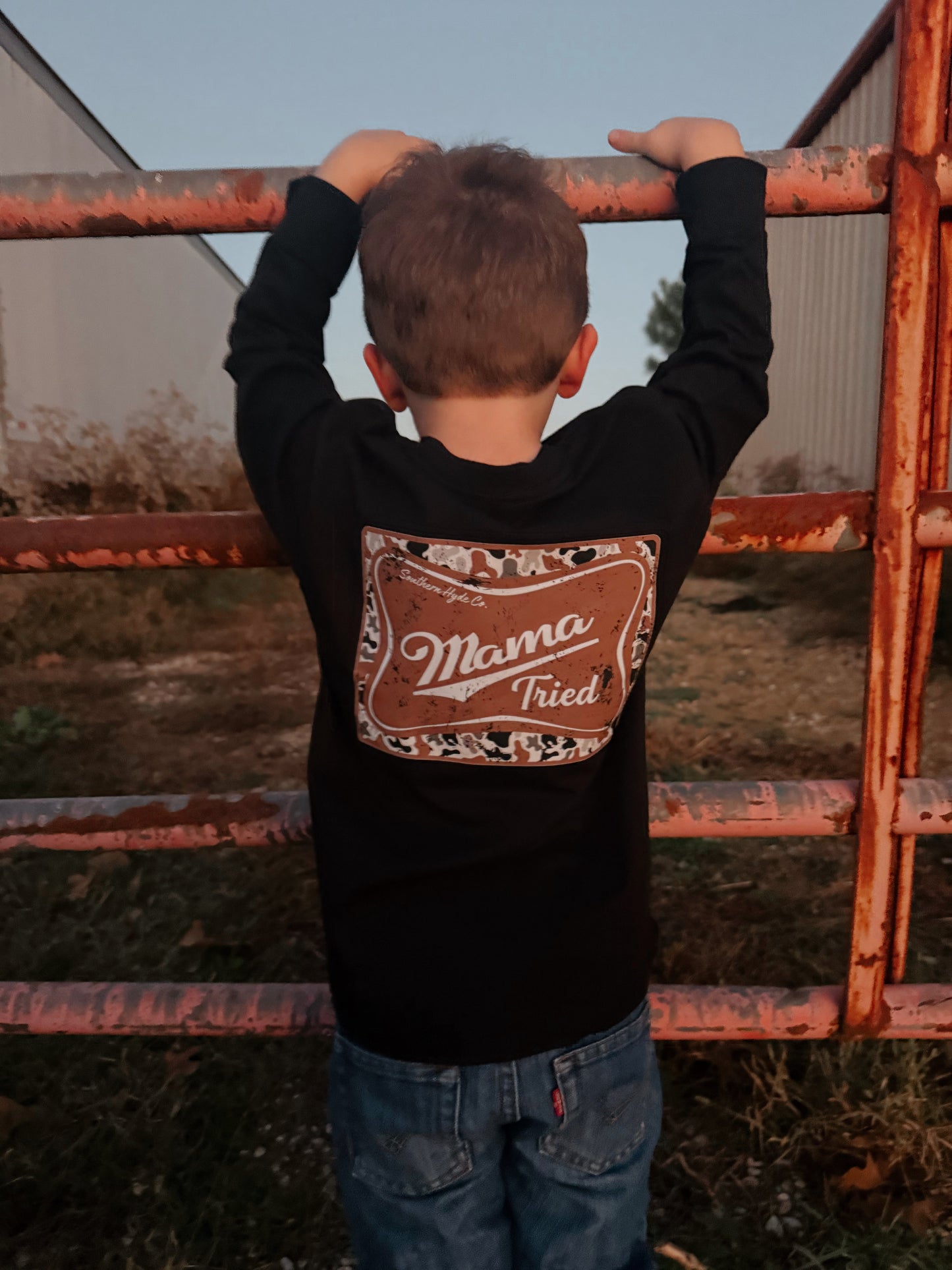 Mama Tried Long Sleeve Tee Available in childrens and adults