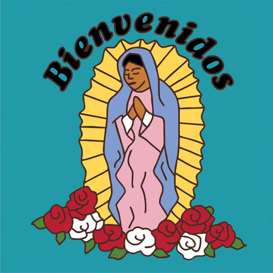 Bienvenidos "Our Lady of Guadalupe" Tile | Welcome Sign