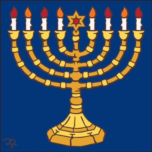 Menorah Tile