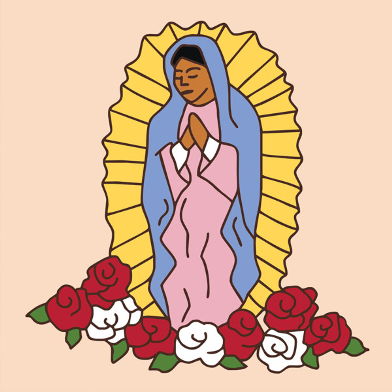 Our Lady of Guadalupe Tile