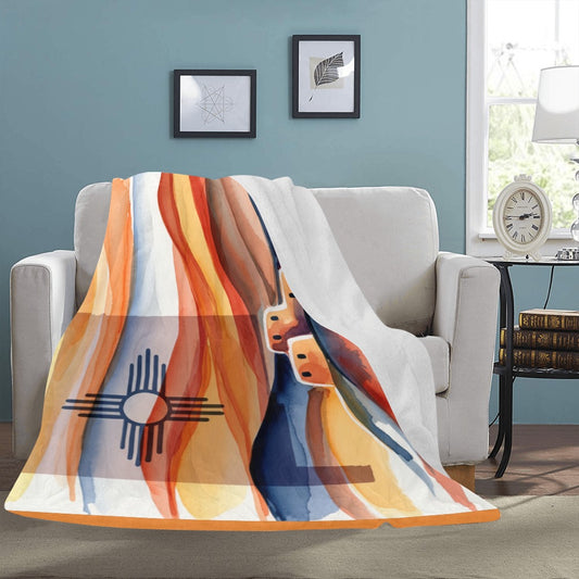 New Mexico Throw Ultra-Soft Micro Fleece Blanket 60" x 80" Made in America