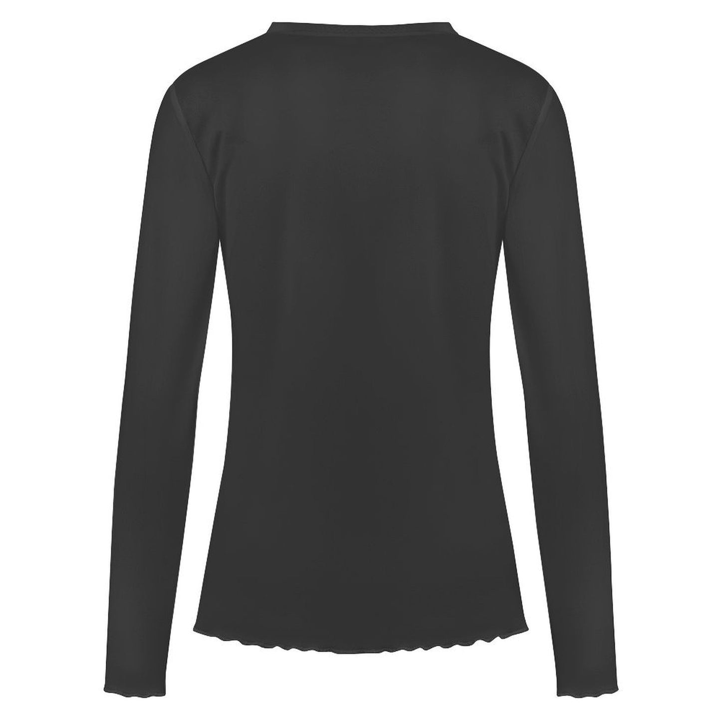 Baha Ranch Indian Chief Long Sleeve Mesh Top