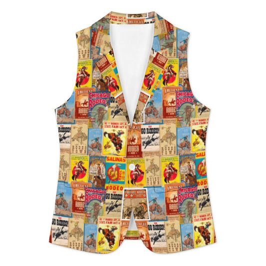 Vintage Rodeo Poster Women's Vest